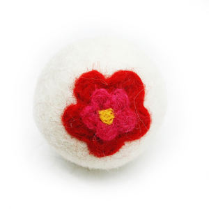 Nouvelles boules de feutre de séchage de laine de Nouvelle-Zélande bio 100% boules de blanchisserie naturelles réutilisables - Product Image 4