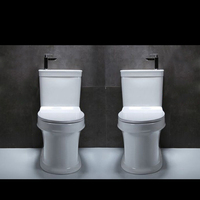 Ensemble toilette et évier de salle de bain robinets de bidet toilette avec lavabo de table