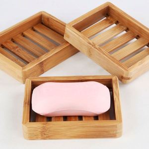 Wholesale Eco Friendly Bamboo Soap Dish Holder <b>Tray</b> for Kitchen - Product Image 2