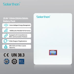 ชุดแบตเตอรี่25.6V100Ah ลิเธียมไอออนพลังงานแสงอาทิตย์ชุด LiFePO4 25.6V - Product Image 1