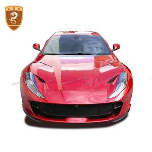 Offre Spéciale couvercles d'admission d'air de phare de pare-chocs avant en Fiber de carbone sec OEM pour Ferrarii <span class=keywords><strong>812</strong></span> <span class=keywords><strong>Superfast</strong></span> Coupé GTS 2019 - Product Image 6