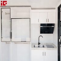 Vente directe d'usine Chine – Maison conteneur préfabriquée en acier à bas prix, Cabine Apple, Maison capsule spatiale moderne