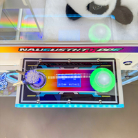 Machine à griffes géante d'arcade personnalisée à monnayeur, en métal, pour attraper les poupées, avec lumières clignotantes, garantie 1 an