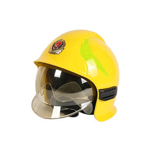 خوذات رجال الإطفاء الأوروبية المقاومة للحريق لحماية الرأس، متوفرة للبيع - Product Image 1