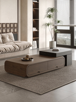 Ensemble de salon avec table basse extensible et meuble TV combinaison pour armoire salon petites maisons