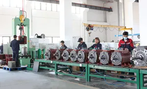 75KW 3 Phase PMSM 380v Variable Frequency Inverter Duty Electric Motor Insulation Class H For Industrial Machinery