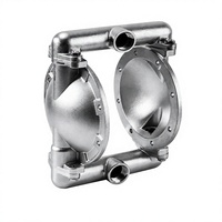 Boîtier de pompe à membrane en acier inoxydable CF8 CF3 CF8M CF3M, fabrication par moulage à cire perdue, pièces de pompe usinées CNC OEM