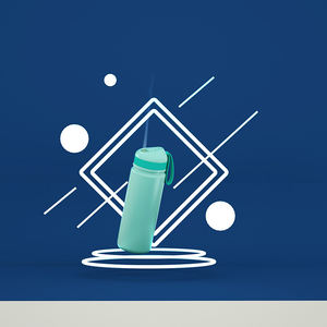 Everich çift duvar paslanmaz çelik termos geniş ağız yalıtımlı su şişeleri sprey nemlendirici - Product Image 3