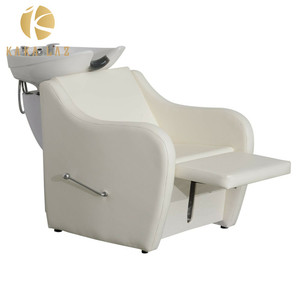 <span class=keywords><strong>Coiffure</strong></span> lavabo fixe chaise de shampooing de salon de lavage lavabo de salon et chaise - Product Image 2