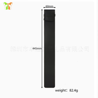 Sac à baguettes de batterie en cuir PU personnalisé, étui portable pour baguettes, accessoire d'instrument de percussion, pochette pour baguettes