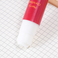 Bâton de colle de Noël créatif Papeterie Père Noël Bâton de colle solide Stylo Fournitures scolaires et de bureau Cadeaux promotionnels Boîte mixte Vente en gros