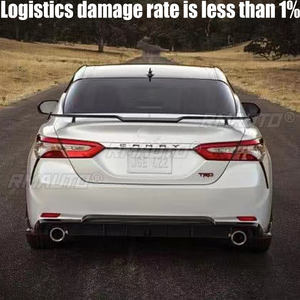 Aileron arrière de voiture de haute qualité en ABS pour Toyota Camry Corolla, couleur apprêtée, style TRD, 2018 2019 - Product Image 2