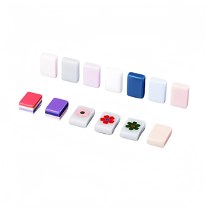 Carreaux de Mahjong en acrylique Flash personnalisés de haute qualité, style moderne, vente en gros à un prix bon marché, échantillon gratuit disponible - Product Image 2