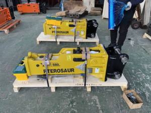 פטיש הידראולי YLB680 למחפר, פטיש הידראולי לשבירת בטון וסלעים F6, אזמל Sb40 68 מ\\\"מ עבור מחפרי 3cx 4cx 580 - Product Image 5