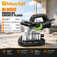 Mesin Gerinda Sudut Beton Profesional Maxtol 3500W 100MM, Mesin Poles Lantai & Dinding Industri Tanpa Sikat