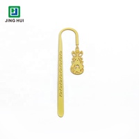 Marcapáginas de Latón Personalizados al por Mayor, Marcapáginas de Metal Dorado Grabado Personalizado