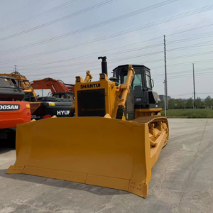 Bouteur sur chenilles d'occasion Shantui SD32 de haute qualité, modèle 2022, capacité de nivellement de 10 m, excellent état, moteur inclus, en stock à vendre - Product Image 1