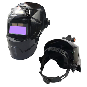 Máscara de soldadura barata, energía Solar, oscurecimiento automático, Máscara de Soldadura, oscurecimiento automático, <span class=keywords><strong>casco</strong></span> de soldadura con luz LED - Product Image 5