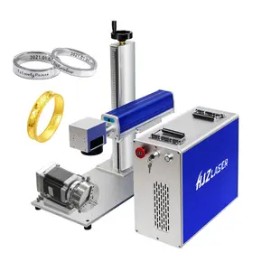 Kleine Mini Draagbare 20W 30W 50W Sieraden Lasersnijden Graveermachine Lasermarkering Machine Prijs Voor Plastic Metaal Goud