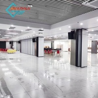 Système de cloison insonorisée moderne, réglable, flexible et mobile, avec cadre en aluminium, écologique, pour bureaux, écoles, hôpitaux, gymnases, ateliers - Qualité supérieure