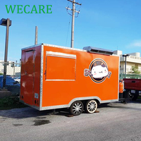 Wecare Street Mobile Chariots de nourriture et remorque de nourriture Mini camion de nourriture entièrement équipé à vendre aux États-Unis