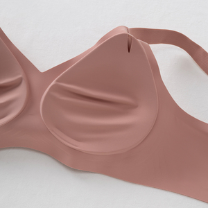 Sujetador Push-Up sin Costuras para Mujer, Cómodo, Transpirable, Cobertura Total, Sin Varillas, Soporte Suave, Tirantes Ajustables, Tallas Grandes - Product Image 4