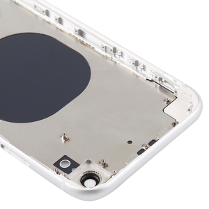 Fabbrica di buona qualità per <span class=keywords><strong>iPhone</strong></span> <span class=keywords><strong>XR</strong></span> custodia posteriore con obiettivo della fotocamera e SIM Card tasti laterali vassoio - Product Image 4
