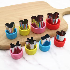 Juego de 15 Cortadores de Galletas con Formas de Frutas, Verduras y Dibujos Animados, Cortadores de Galletas de <span class=keywords><strong>Minnie</strong></span> y Mickey Mouse para Niños - Product Image 4