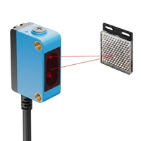 Capteur optique photoélectrique à réflexion par régression laser infrarouge avec réflecteur
