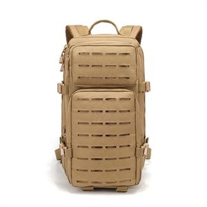Sac à dos imperméable à découpe laser, multifonctionnel, pour sports de plein air, alpinisme, sac tactique 3P camouflage - Product Image 2