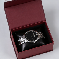 Caja de Reloj de Cartón de Diseño Personalizado con Inserto de Almohada Suave, Empaque de Regalo de Lujo Listo para Usar para Hombres y Mujeres