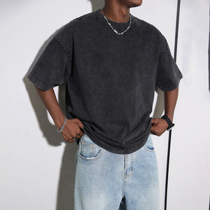 Classic High Quality Fabric Men's T-shirts Comfortable Soft <b>Plain</b> <b>Plain</b> <b>Tshirt</b> Well Crafted Crew Neck T Shirt For Men - Product Image 4
