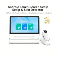 Analyseur de follicules pileux du cuir chevelu IA, Microscope HD multi-spectre, Rapport automatique intelligent IA, Gestion des membres, Comparaison, Métal