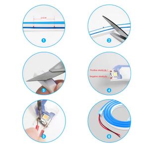 En venta 5M 6x12mm 8x16mm Luz <span class=keywords><strong>de</strong></span> neón 12V Tira <span class=keywords><strong>de</strong></span> neón Rgb <span class=keywords><strong>de</strong></span> un solo color Silicona Pvc Led Flex <span class=keywords><strong>Neon</strong></span> Sign Light - Product Image 6