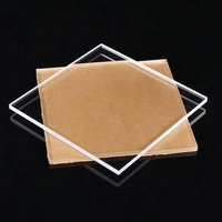 Plaque en plastique acrylique PMMA vierge 100% transparente 1,22 m x 2,44 m, écologique, brillante, pour éclairage publicitaire, découpe, moulage, CNC, 1 mm, 2 mm, 5 mm