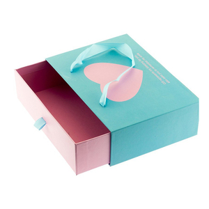 Caja de Embalaje Deslizante para Juguetes y Ropa con Logotipo Personalizado, Materiales Reciclados, Grabado en Relieve, Laminado Mate, Recubrimiento UV - Product Image 1
