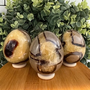 Fabrikgroßhandel Natürliches Septarium Gravur Ei Hohe Qualität Septarian Kristall Ei zur Dekoration - Product Image 5