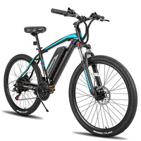 Livraison gratuite aux États-Unis, vélo électrique de montagne en alliage d'aluminium de 26, 27,5 et 29 pouces, 350W, 36V