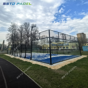 Proveedor de oro: Cancha de pádel de acero galvanizado en caliente, equipo de China, cancha de pádel panorámica para exteriores, cancha de pádel para condominios - Product Image 3