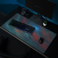 Tapis de souris personnalisé Galaxie étoilée Tapis de souris Anime XXL Grand Sublimation Grand caoutchouc Tapis de souris de jeu personnalisés imprimés
