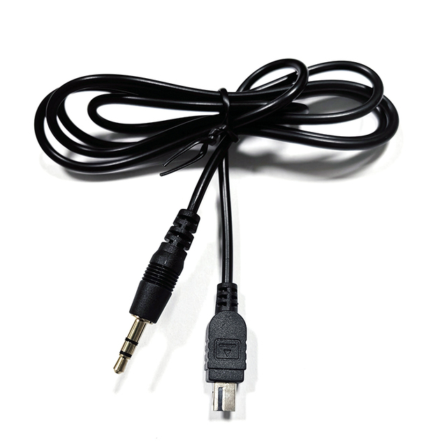 Wholesales Custom Camera Shutter Release Cable Gold Plated DC 3.5mm to MC-DC2 Plug Cord Replacement for Nikon D90 Cameras