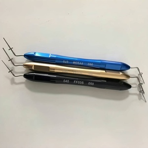Electric <span class=keywords><strong>Dental</strong></span> Endodontic Hand <span class=keywords><strong>Plugger</strong></span> Farb codiertes Metall Guttapercha Füll instrument Wurzelkanal <span class=keywords><strong>Niti</strong></span> <span class=keywords><strong>Plugger</strong></span> für Maschinen - Product Image 4