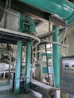 Nouvelle conception de moulin à farine de blé électrique avec moteur et technologie de pointe, haute capacité, usine de mouture