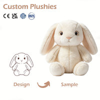 Fabricant de jouets en peluche personnalisés, OEM ODM, lapin en peluche, cadeau réconfortant pour enfants et adultes, unisexe