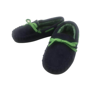 Tout-petits enfants maison chaussures pantoufles avec mousse à mémoire microfibre floue et chaud confortable mocassin mocassins pantoufles - Product Image 6