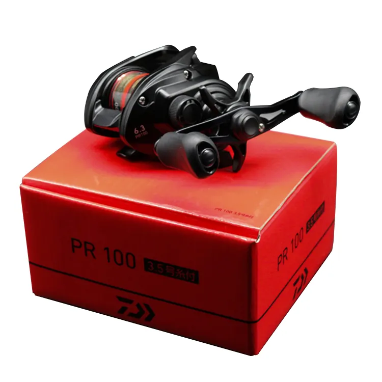 Daiwa รอกตกปลา PR100ของแท้,รอกหมุนตกปลาในประเทศญี่ปุ่นเกียร์สเตนเลสรอกตกปลาน้ำเค็ม