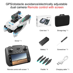 Hot bán S159 chuyên nghiệp 4k Máy ảnh Drone với 3 pin và toàn bộ màn hình <span class=keywords><strong>FPV</strong></span> RC máy bay trực thăng <span class=keywords><strong>Quadcopter</strong></span> điều khiển từ xa - Product Image 6