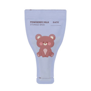 Custom Printing Design Food Grade BPA Free Disposable <strong>Portable</strong> Pre-<strong>sterilised</strong> Leakproof Zipper Milk Powder Storage Bags for Baby - Product Image 3