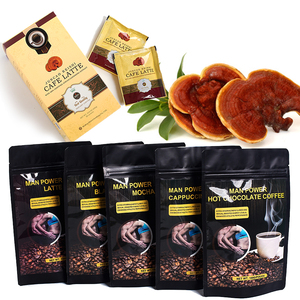 Café Instantáneo con Extracto de Hongo OEM, con Extracto de Ganoderma/Extracto de Hongo Reishi, Cinco Sabores - Product Image 5
