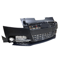 Convient pour 15-18 Audi AUDI TT TTS MK3 Modifié TTRS Grille de pare-chocs avant et arrière Ensemble bouche avant